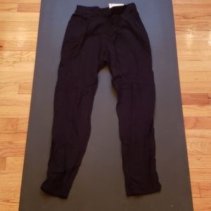 Black fancy joggers